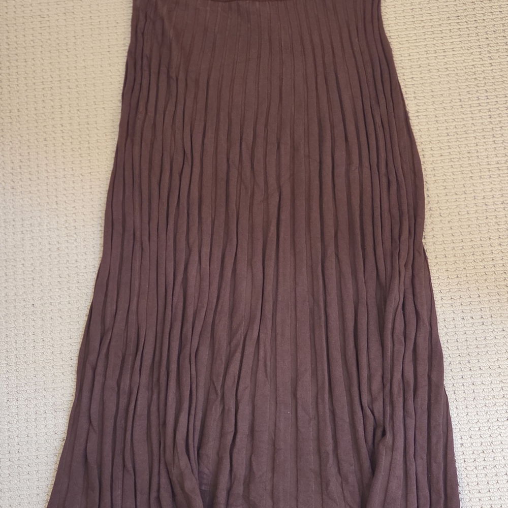 a new day Chocolate Brown Maxi Skirt